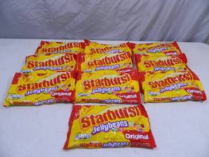 10 New 14 oz Bags of Starburst Jellybeans