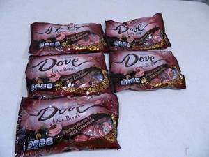 5 New Bags of Dove Love Birds