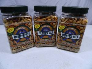 3 New Canisters of Gourmet Hunter Mix