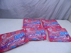 5 New Bags of Sweetart Lollipops