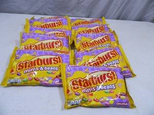 10 New Bags of Starburst Minis and Beans