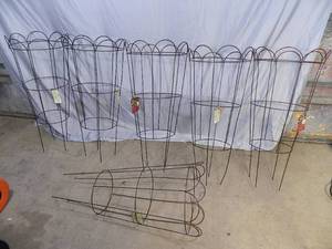 6 New 36 inch Rustic Tomato Cages