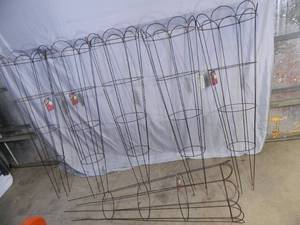 6 New 54 inch Rustic Tomato Cages