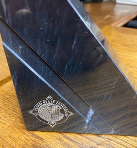 lot 41 image: Decorative St. Cloud State Bookends