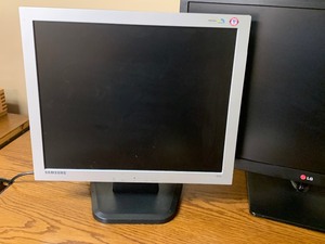 lot 90 image: Two Computer Monitors