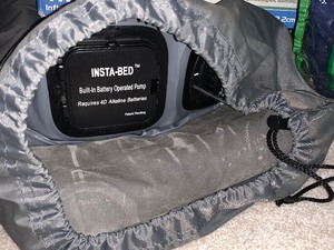 lot 76 image: Coleman Sleeping bag, Twin Size Airbed and Insta Bed