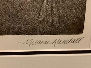lot 129 image: Framed Art by Melanie Randall
