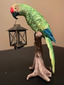 lot 177 image: Decorative Parrot Figurine