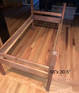 lot 237 image: Wooden Childs Bed Frame