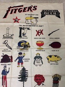 lot 211 image: Fitgers Vintage Banner