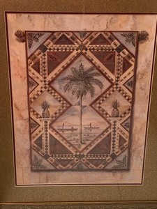 lot 140 image: Framed Decorative Print