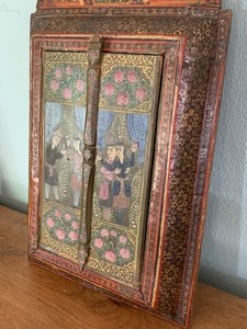 lot 11 image: Hand Painted Ethnic Wall Art