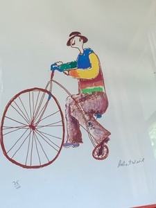 lot 69 image: Signed and Numbered Framed Print