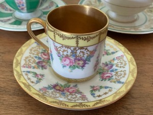 lot 77 image: Lot of Three Demitasse Teacups (Rosenthal)