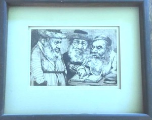 lot 107 image: Redburg Gallery Framed Art
