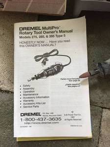 lot 134 image: Dremel Multipro
