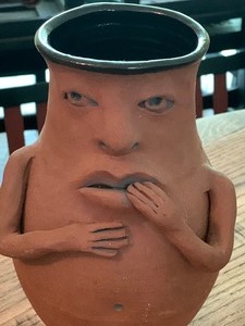 lot 155 image: Figural Decorative Vase