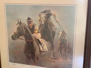 lot 156 image: Framed Art by Fred Stone