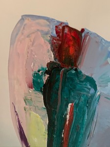 lot 158 image: Signed Abstract Art