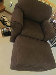 Flexsteel Chair & Ottoman