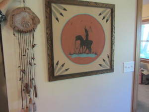 Sand Painting, Clay Chime