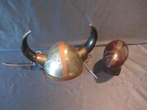 Helmet with Horns, Football