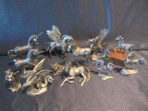 Pewter Unicorns