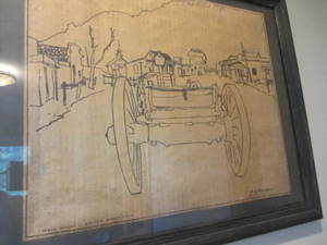 Calico Ghost Town Sketch