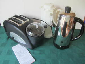 Egg & Muffin Toaster, Percolator