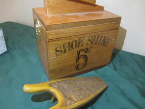Shoe Shine Kit, Boot Jack