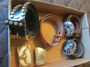 Tooled Belts & Buckles