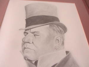 WC Fields Print