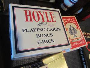 Poker Chips, Cards, Dice