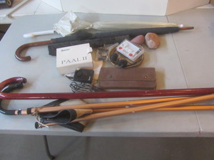 Umbrellas, Canes, Alarm