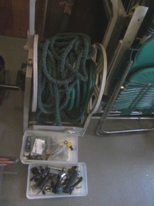Garden Hose, Reel, Connections