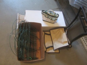 Garden Stool, Plant Care Kit