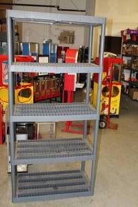 Plano Plastic Shelving Unit 5-Shelf