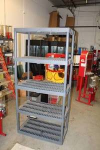 Plano Plastic Shelving Unit 5-Shelf