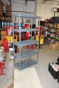 Plano Plastic Shelving Unit 5-Shelf