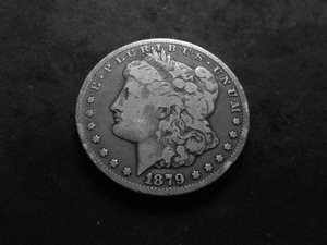 1879 CC  Morgan Silver Dollar