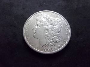 1882 O Morgan Silver Dollar
