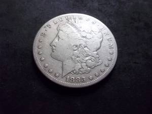 1883 S Morgan Silver Dollar