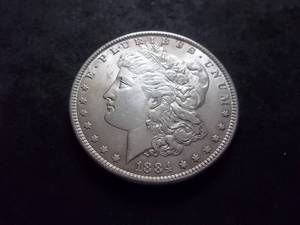 1884 Morgan Silver Dollar