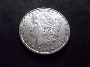 1887  Morgan Silver Dollar