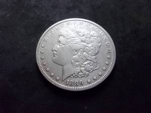 1889 O Morgan Silver Dollar