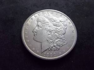1890  Morgan Silver Dollar