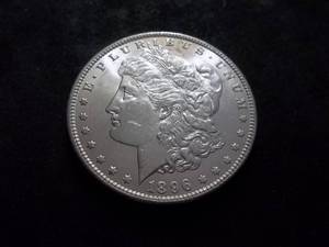 1896 Morgan Silver Dollar