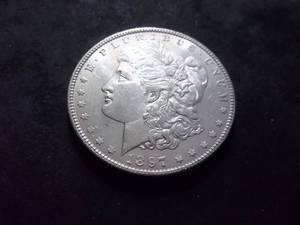 1897 Morgan Silver Dollar