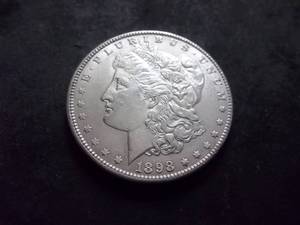 1898 Morgan Silver Dollar