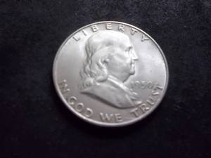 1950 D Franklin Half Dollar